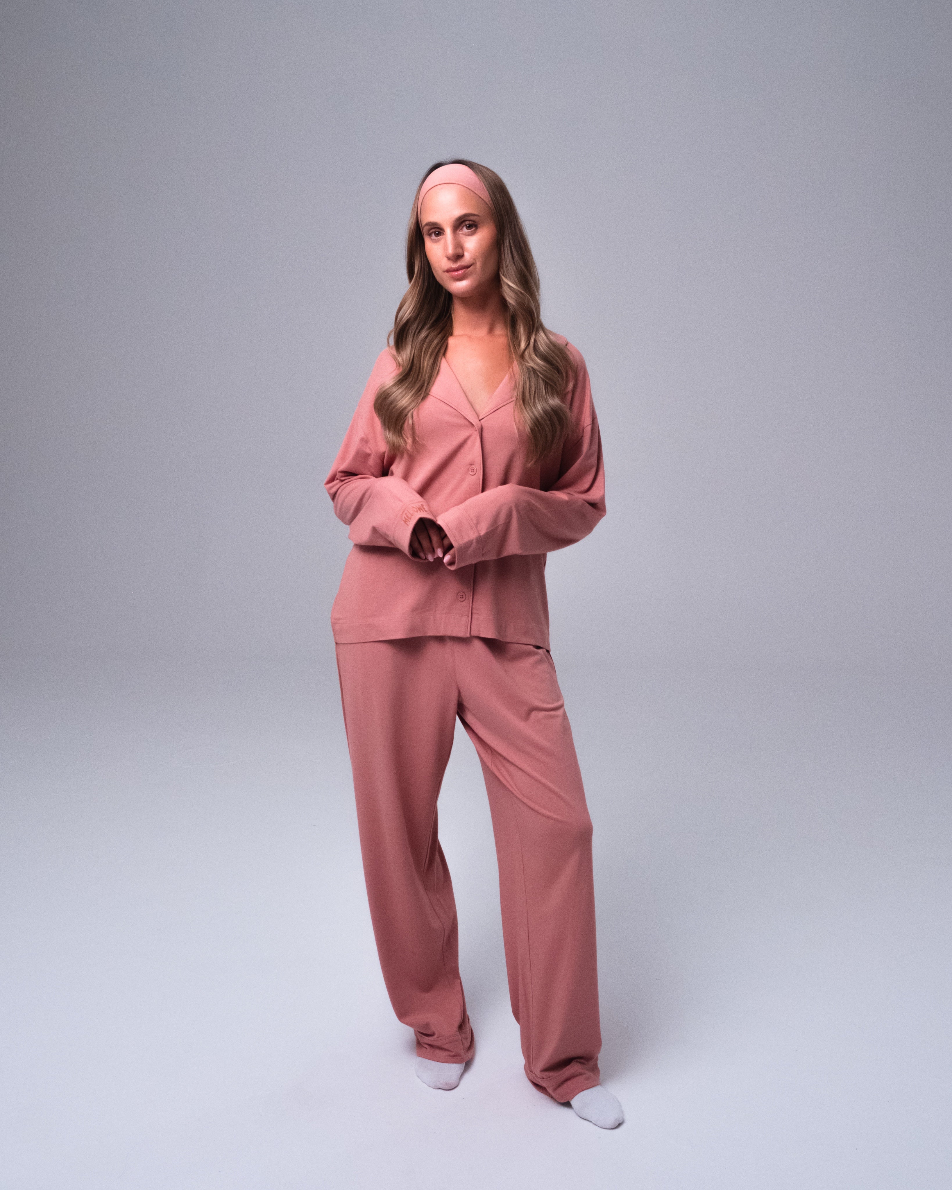 Whisper Soft Hårband Ash Rose