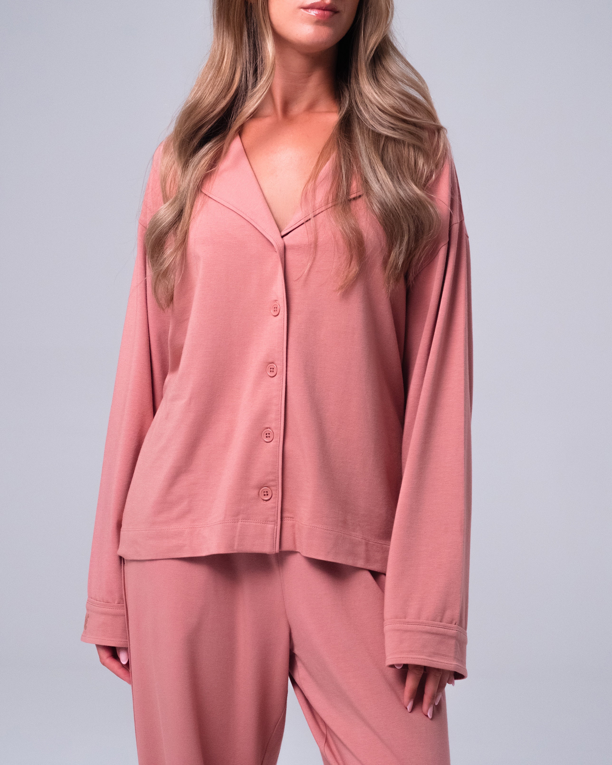 Whisper Soft Pyjamastopp - Ash Rose