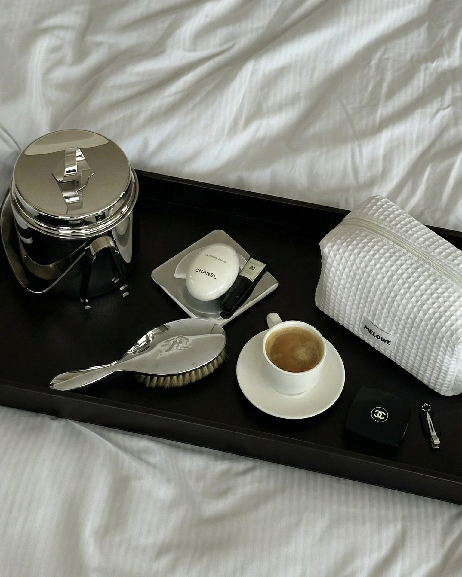 Waffle Beauty Necessär - Vit