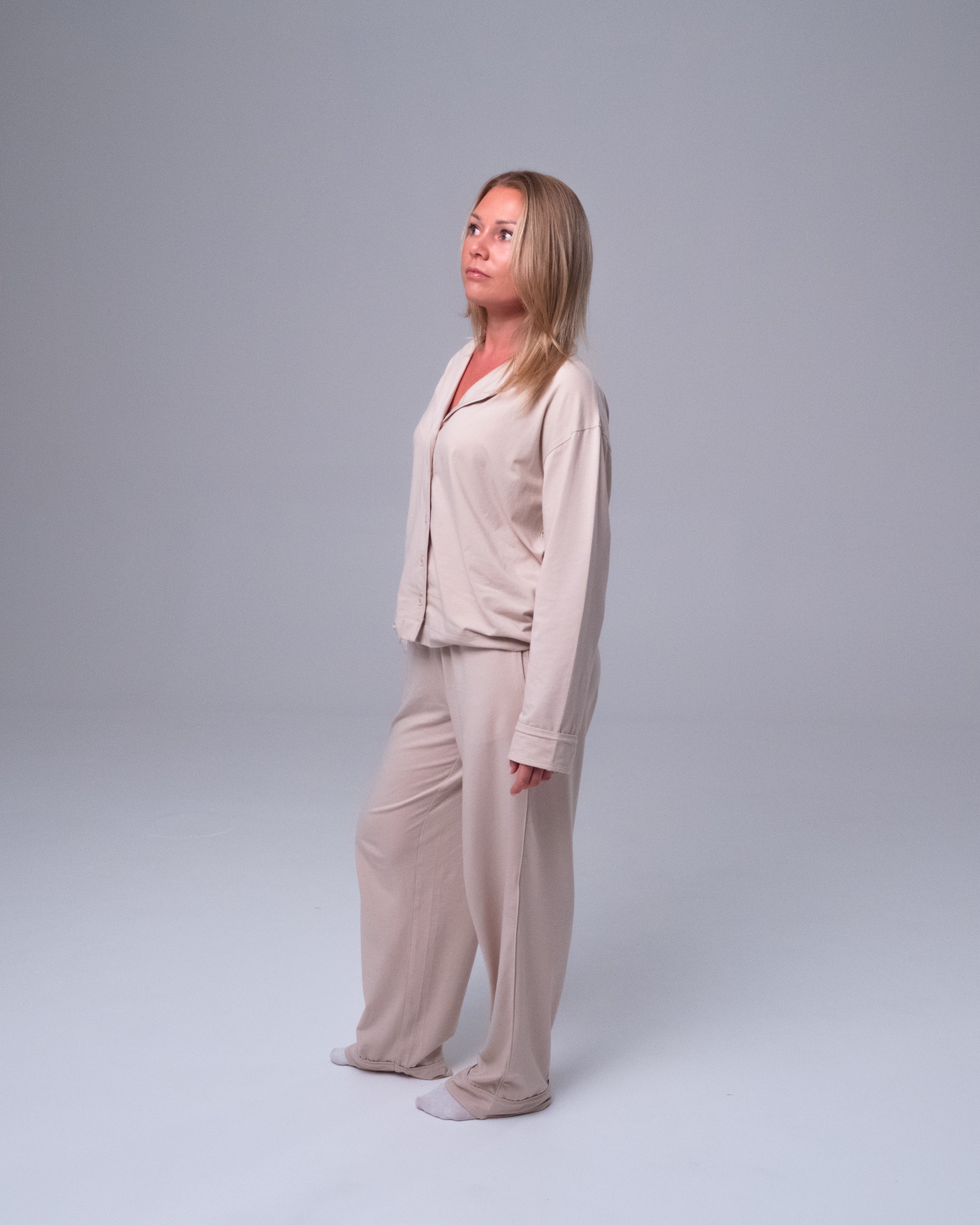 Whisper Soft Pyjamasbyxor Harmony Beige
